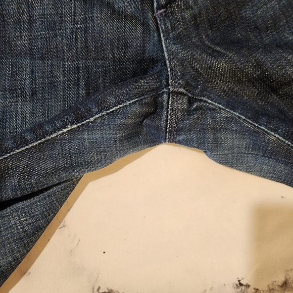 Vintage COH Ingrid Low Waist Flare Leg Jean Size 27 Rare Patchwork Pockets - Picture 8 of 16